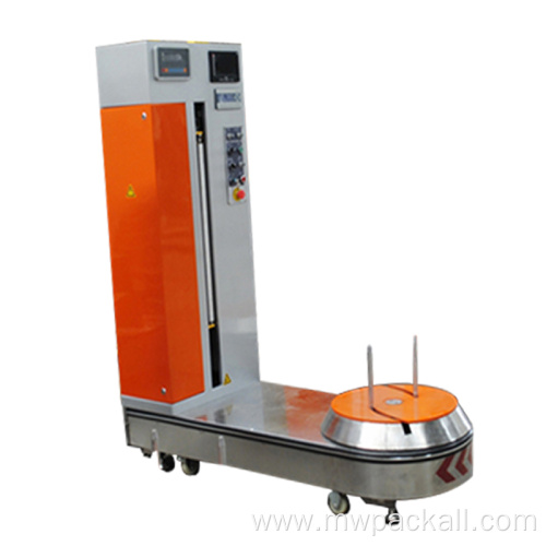 Airport luggage suitcase packaging machine